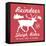 Reindeer Rides I-Emma Scarvey-Framed Stretched Canvas