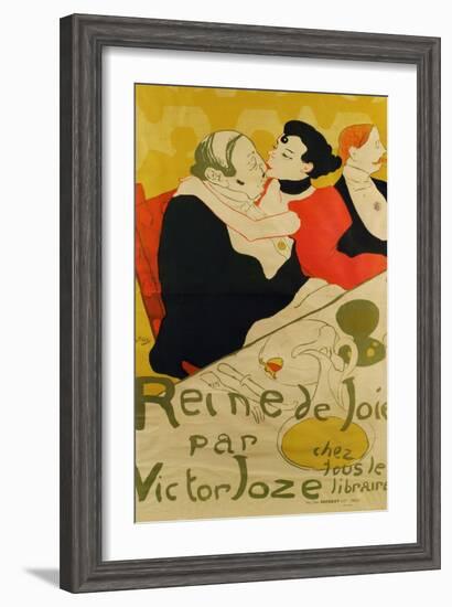 Reine De Joie, 1892-Henri de Toulouse-Lautrec-Framed Giclee Print