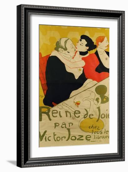 Reine De Joie, 1892-Henri de Toulouse-Lautrec-Framed Giclee Print