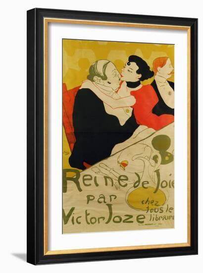 Reine De Joie, 1892-Henri de Toulouse-Lautrec-Framed Giclee Print