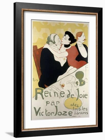 Reine De Joie, 1892-Henri de Toulouse-Lautrec-Framed Giclee Print