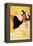 Reine de Joie-Henri de Toulouse-Lautrec-Framed Stretched Canvas