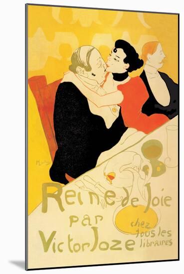 Reine de Joie-Henri de Toulouse-Lautrec-Mounted Art Print