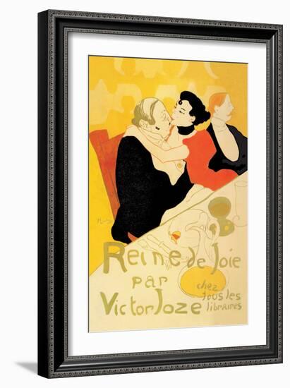 Reine de Joie-Henri de Toulouse-Lautrec-Framed Art Print