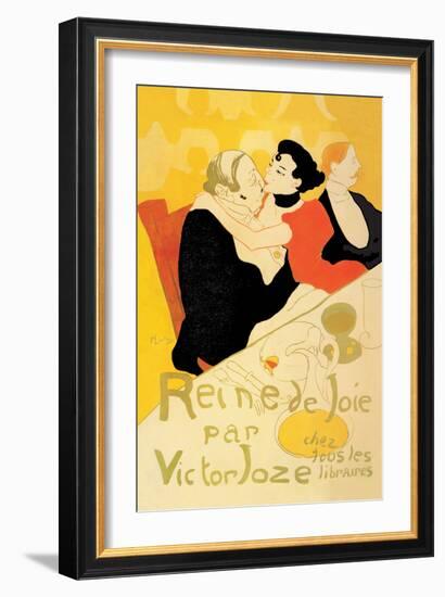 Reine de Joie-Henri de Toulouse-Lautrec-Framed Art Print