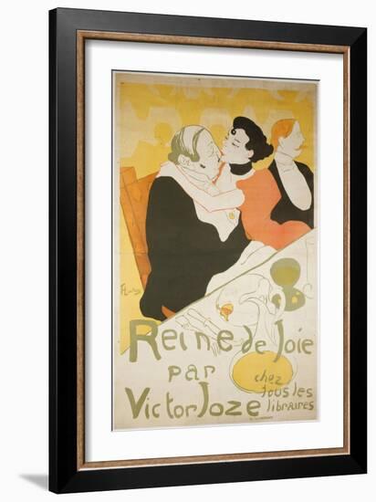 Reine De Joie-Henri de Toulouse-Lautrec-Framed Giclee Print