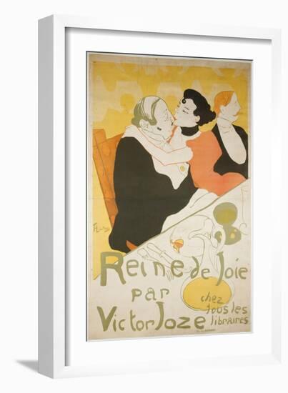 Reine De Joie-Henri de Toulouse-Lautrec-Framed Giclee Print