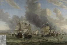 Battle of Livorno, 1653-64-Reinier Zeeman-Framed Giclee Print