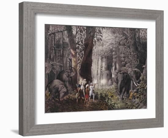 Reise... in Ost-Indien, Ceylon, Java, China und Bengalen-Count Emanuel Andrasy-Framed Giclee Print