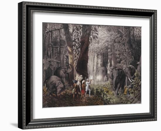 Reise... in Ost-Indien, Ceylon, Java, China und Bengalen-Count Emanuel Andrasy-Framed Giclee Print