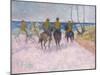 Reiter Am Strand (I) (Cavaliers Sur La Plage), 1902-Paul Gauguin-Mounted Giclee Print