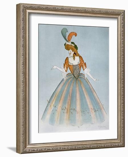 Rejane as La Montansier-Leonetto Cappiello-Framed Giclee Print