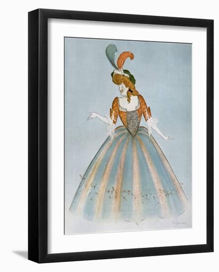 Rejane as La Montansier-Leonetto Cappiello-Framed Giclee Print