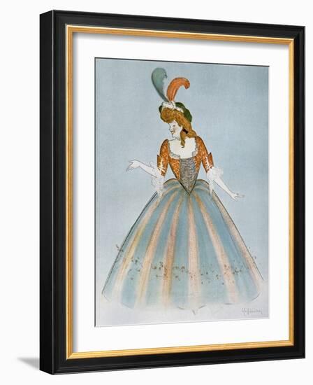 Rejane as La Montansier-Leonetto Cappiello-Framed Giclee Print