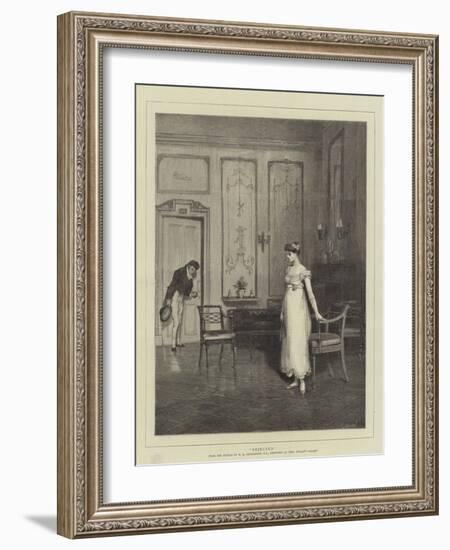 Rejected-William Quiller Orchardson-Framed Giclee Print