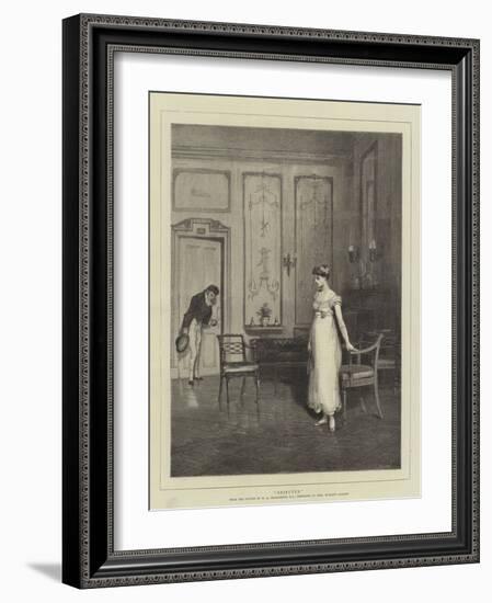 Rejected-William Quiller Orchardson-Framed Giclee Print