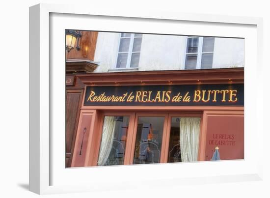 Relais de la Butte Restaurant-Cora Niele-Framed Giclee Print