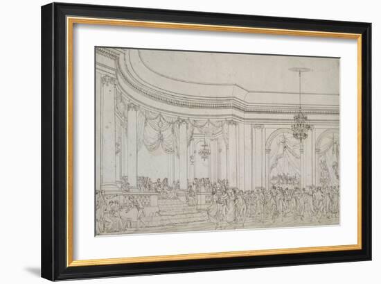 Relation des fêtes données par la ville de Strasbourg à Leurs Majestés Impé-Benjamin Zix-Framed Giclee Print