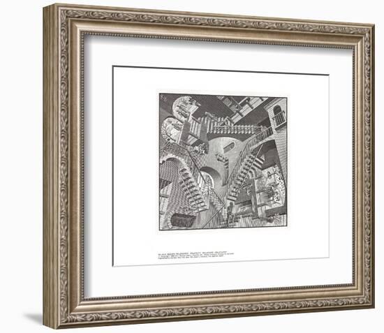 Relativity-M^C^ Escher-Framed Collectable Print