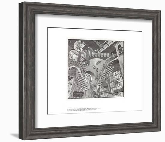 Relativity-M^C^ Escher-Framed Collectable Print