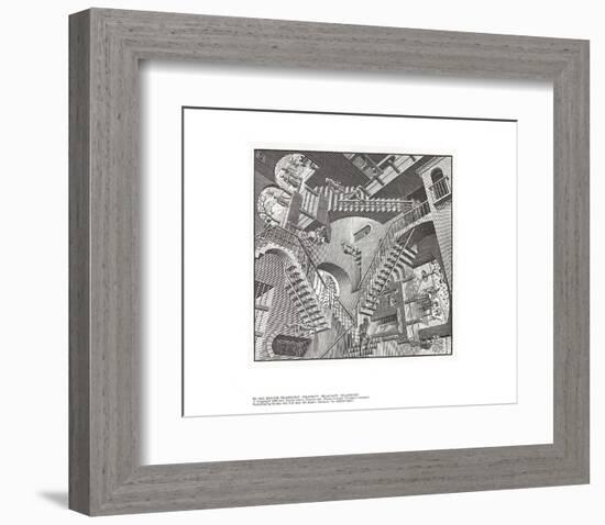 Relativity-M^C^ Escher-Framed Collectable Print