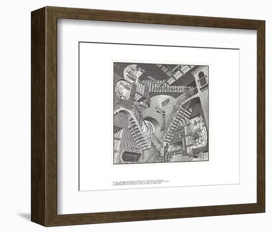 Relativity-M^C^ Escher-Framed Collectable Print