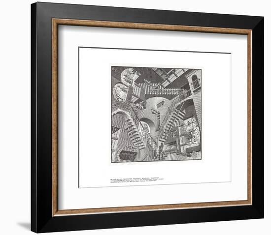 Relativity-M^C^ Escher-Framed Collectable Print