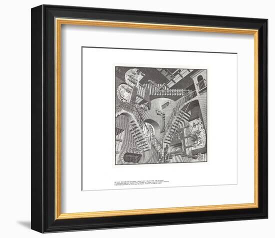 Relativity-M^C^ Escher-Framed Collectable Print