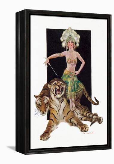 Relativity-F.x. Leyendecker-Framed Stretched Canvas