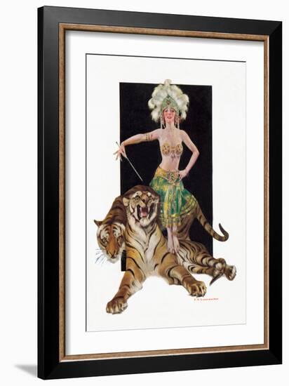 Relativity-F.x. Leyendecker-Framed Art Print