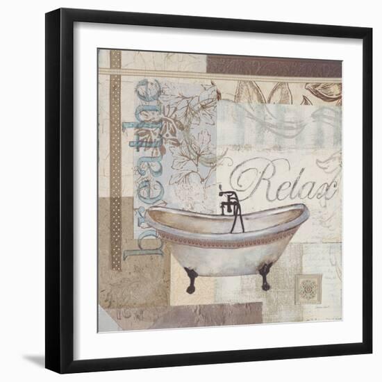 Relax and Breathe-Sandra Smith-Framed Art Print