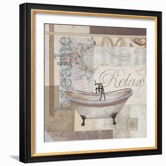 Relax and Breathe-Sandra Smith-Framed Art Print