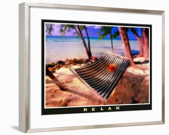 Relax at Rum Point-George Oze-Framed Photographic Print