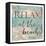 Relax Beach-Jace Grey-Framed Stretched Canvas