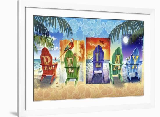 Relax Chairs-James Mazzotta-Framed Giclee Print