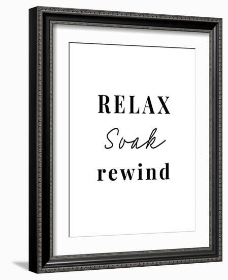 Relax & Rewind-Joni Whyte-Framed Giclee Print