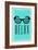 Relax - Sunglasses-Lantern Press-Framed Art Print