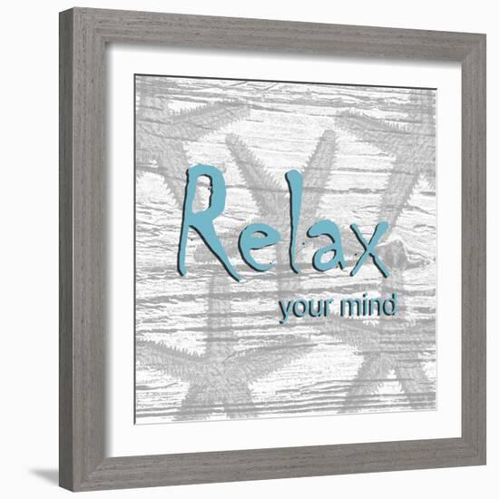 Relax Your Mind-Sheldon Lewis-Framed Art Print