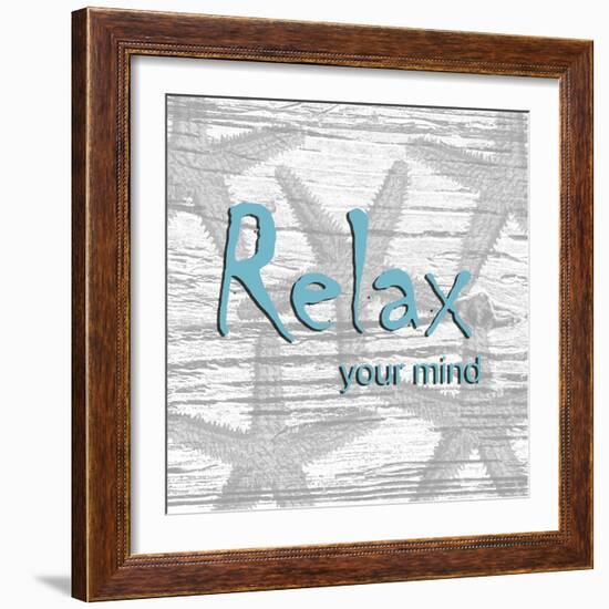 Relax Your Mind-Sheldon Lewis-Framed Art Print