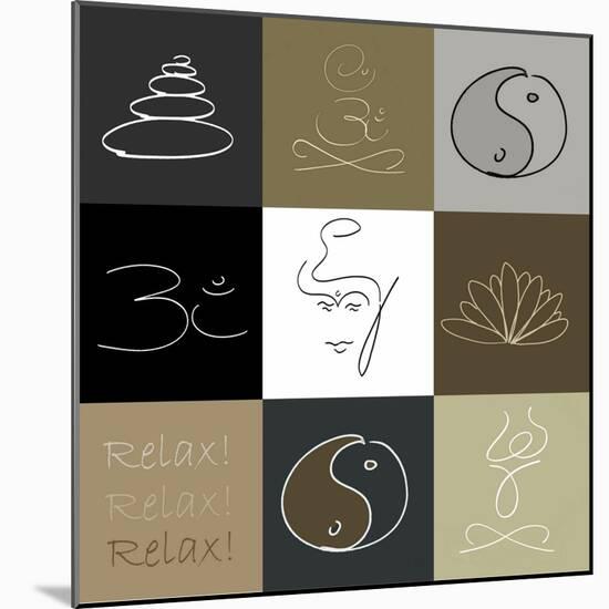 Relax!!!-Christine Ganz-Mounted Art Print