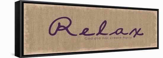 Relax-Lauren Gibbons-Framed Stretched Canvas