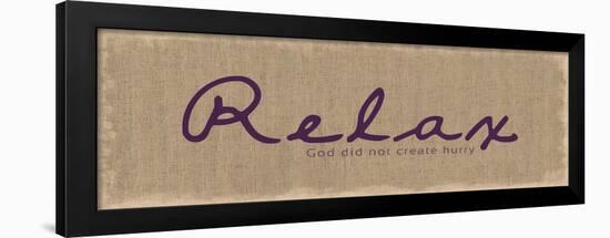 Relax-Lauren Gibbons-Framed Art Print