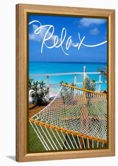 Relax-Susan Bryant-Framed Stretched Canvas