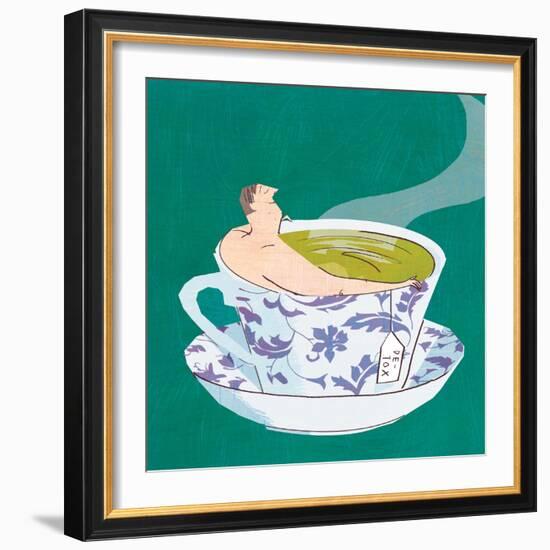 Relax-A Richard Allen-Framed Giclee Print