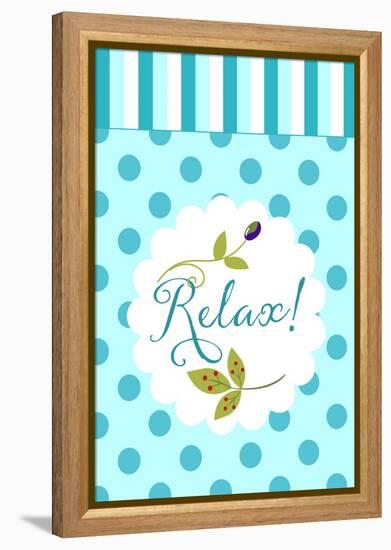 Relax-Tina Lavoie-Framed Premier Image Canvas