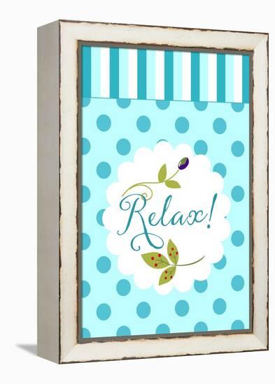 Relax-Tina Lavoie-Framed Premier Image Canvas