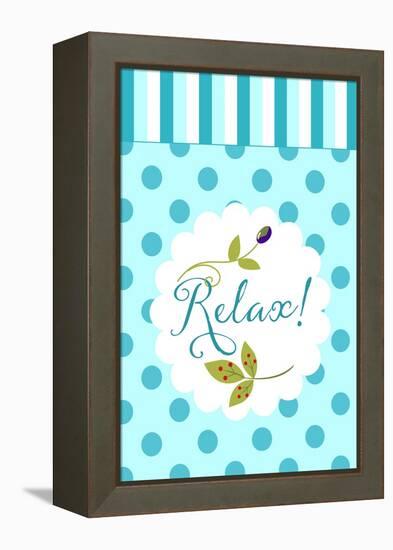 Relax-Tina Lavoie-Framed Premier Image Canvas