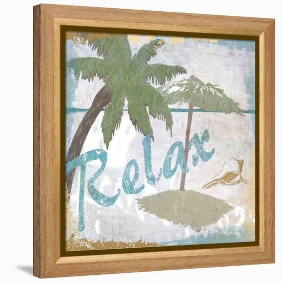 Relax-Karen Williams-Framed Premier Image Canvas