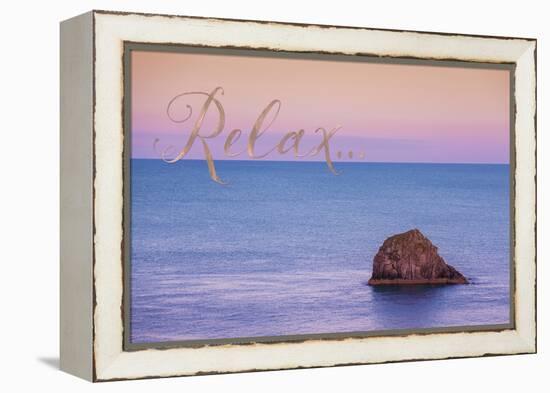 Relax-Tina Lavoie-Framed Premier Image Canvas