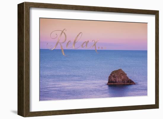 Relax-Tina Lavoie-Framed Premium Giclee Print